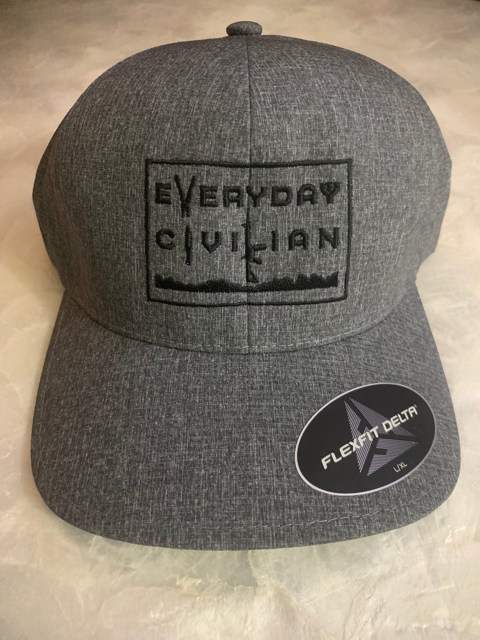 EveryDayCivilian Melange Blue FlexFit Delta Hat