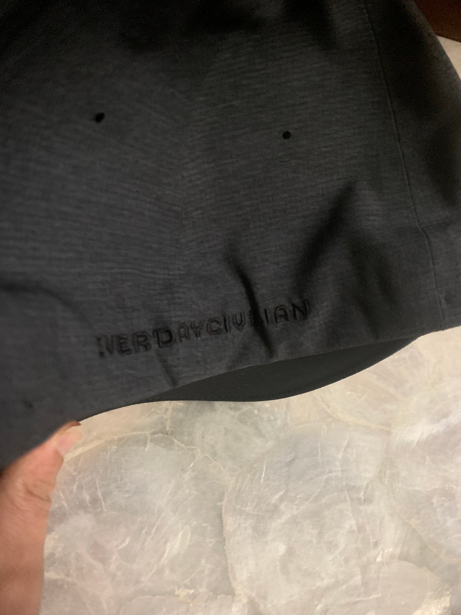 EveryDayCivilian FlexFit Delta Melange Charcoal Hat | Flex Caps