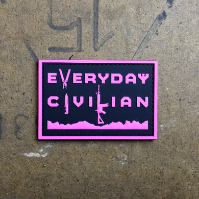 EveryDayCivilian PVC Patch Black & Pink