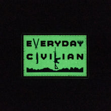 EveryDayCivilian PVC Patch Red, White(Glow), & Blue